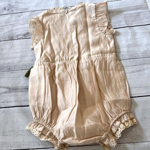 🆕NWT One Child Girls Pink Romper - Picture 6 of 7